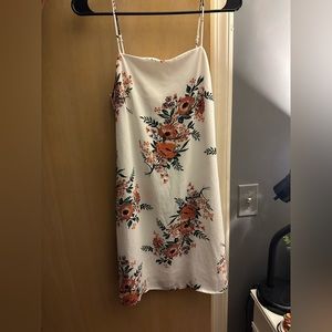 White floral dress size small